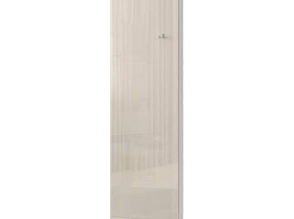 Pantofar pe perete CPL Beige 67x208x16cm bej lucios