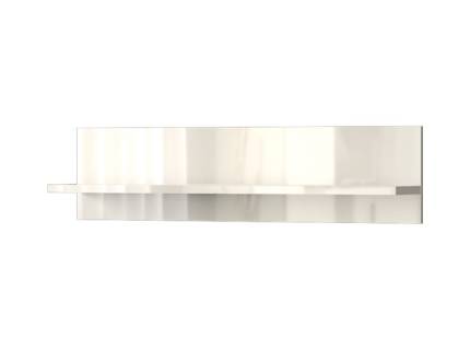 Polita suspendata PIANO BEIGE 120x30x21cm bej lucios