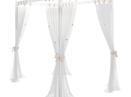 Set perdea pentru baldachin RUSTIC 