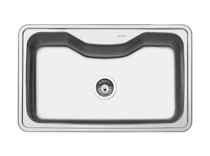 Chiuveta de bucatarie Smeg LYG800 80cm, inox