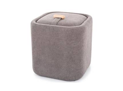 Taburet NAP cu spatiu pentru depozitare, material textil 37x37xH42cm