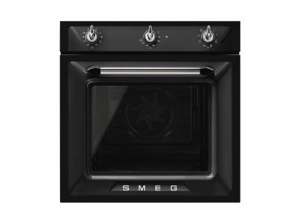 Cuptor incorporabil electric Smeg Victoria SF6905N1, 60 cm, negru, Vapor Clean