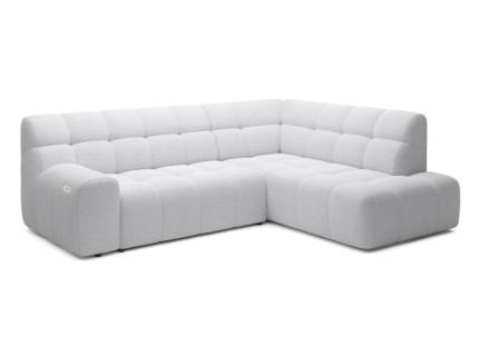 Coltar cu reglaj electric COCOON L personalizabil 267x207cm