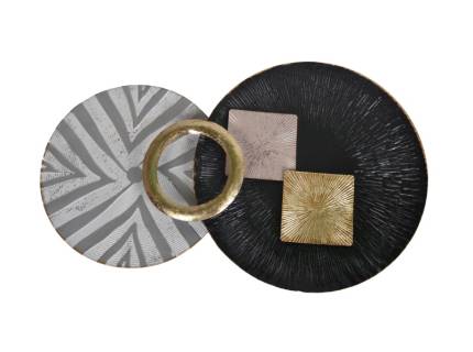 Decoratiune perete cercuri 91.4x55.9x83cm