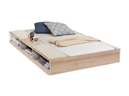 Pat suplimentar cu raft (90x190cm) DUO 