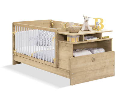 Patut transformabil (70x115-70x145cm) MOCHA BABY 
