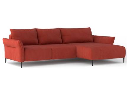 Coltar extensibil LUIS cu lada pentru depozitare, personalizabil 255x164cm