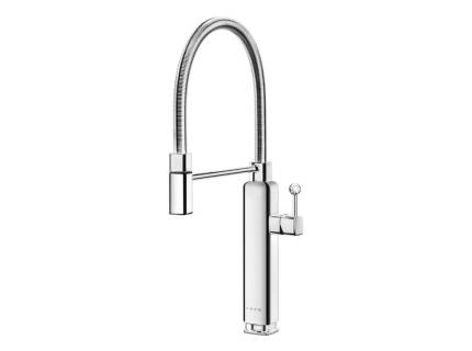 Baterie de bucatarie retro Smeg MDF50SS, inox