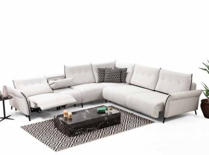 Coltar XL cu recliner, reglaj electric si sound system MOZART 