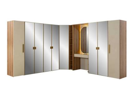 Dulap pe colt 347x372x230cm MELISSA