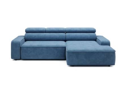 Coltar cu reglaj electric LIAM S cu tetiere reglabile, personalizabil 282x173cm