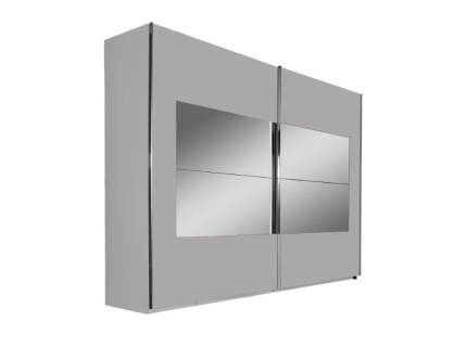 Dulap cu usi glisane X-TEND FRAME 1 271x236x68cm silk grey/ oglinda 