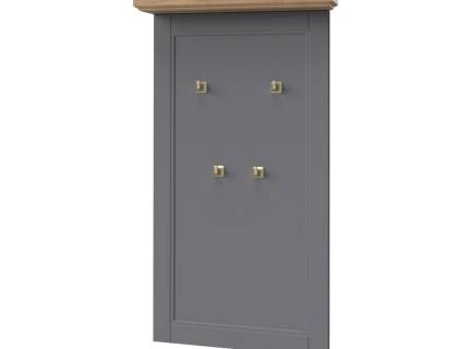 Cuier TARA GREY 65x115cm grafit mat/ Pacific walnut