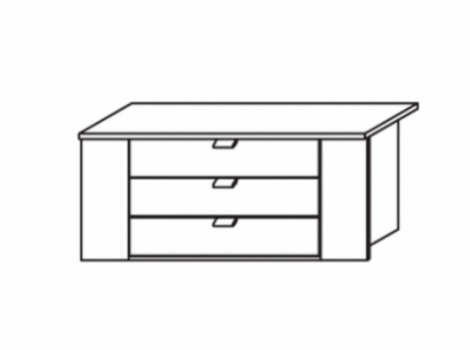 Caseta cu 3 sertare 117x53cm  