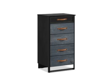 Comoda  inalta DARK METAL 