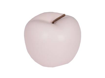 Mar roz mat mare 11.5x11.5x14cm