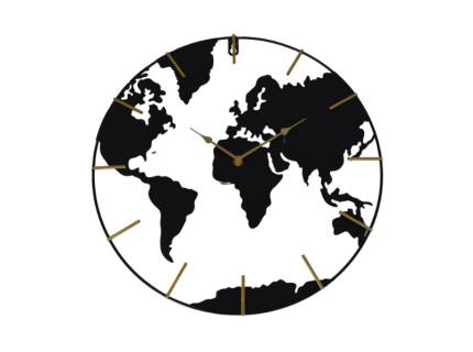 Ceas de perte harta 40x3.5x40cm