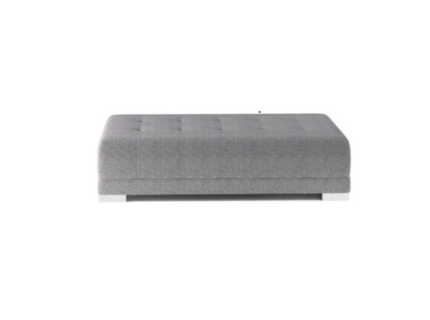 Taburet CAMPO cu spatiu pentru depozitare, picioare crom, personalizabil 135x70xH46cm