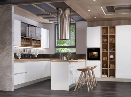 Bucatarie pe colt INFINITY 