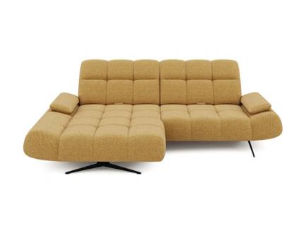 Coltar fix MORENO S cu spatar reglabil, tetiere reglabile, cotiere reglabile, personalizabil 286x172/187cm