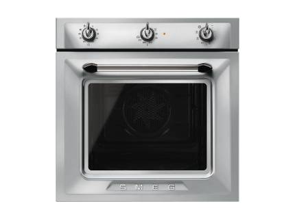 Cuptor incorporabil electric Smeg Victoria SF6905X1, 60 cm, inox antiamprenta, Vapor Clean