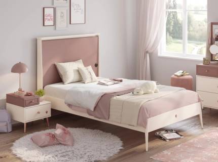 Pat (120x200cm) cu tablie ELEGANCE