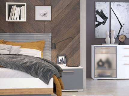 Noptiera cu 1 usa ALL ROOM CONCEPT 56x45x40cm configurabila