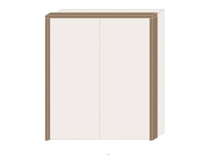 Rama passepartout fara led dulap 182cm GALA 