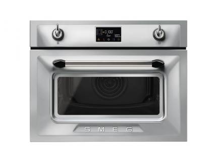 Cuptor incorporabil electric Smeg Compact Victoria 45 cm SO4902M1X