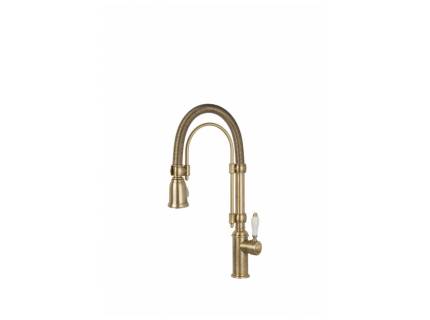 Baterie de bucatarie Smeg MIDR7O-2, retro, alama