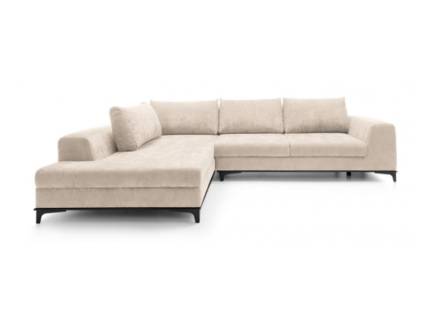 Coltar extensibil BOLOGNA cu lada pentru depozitare, personalizabil 314x211cm