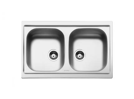 Chiuveta de bucatarie Smeg LYP862 86 cm latime, inox