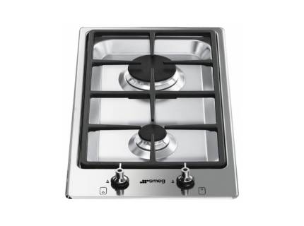 Plita incorporabila pe gaz Smeg Classic PGF32G, 30 cm latime, gratare fonta
