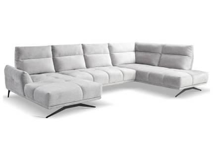 Coltar GIOVANNI U fix cu spatar reglabil, personalizabil 236x385x195cm