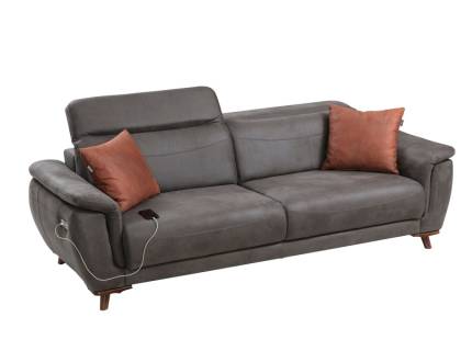 Canapea cu reglaj electric ARMANI cu tetiere reglabile 235x95cm personalizabil