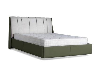 Pat tapitat cu lada pentru depozitare (160X200CM) LOS ANGELES