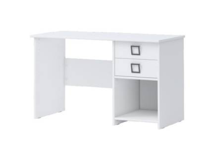Birou cu 2 sertare 125x60xH74cm KIKI WHITE