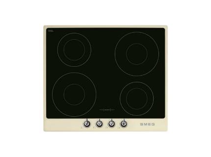 Plita incorporabila cu inductie Smeg Victoria SI964PM, 60 cm latime, rama crem