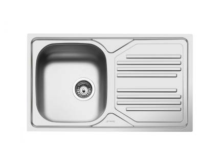 Chiuveta de bucatarie Smeg LYP861D, 86 cm latime, inox