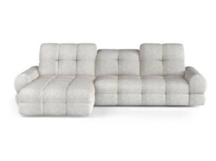 Coltar cu reglaj electric TOLLO MINI cu lada pentru depozitare, tetiere reblabile, personalizabil 283x178cm