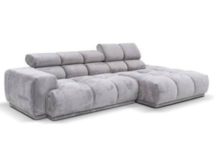 Coltar PR3 CHANI cu tetiere reglabile, personalizabil 280x150cm