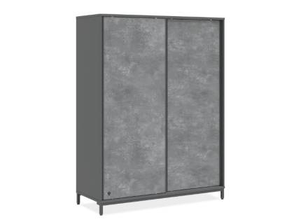 Dulap cu usi glisante SPACE GREY 
