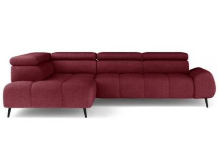 Coltar cu reglaj electric MAVEL L cu tetiere reglabile, personalizabil 271x208cm