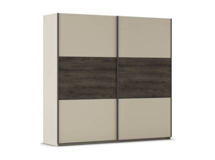 Dulap 218x210x59cm champagne/ Atlantic dark SAJO