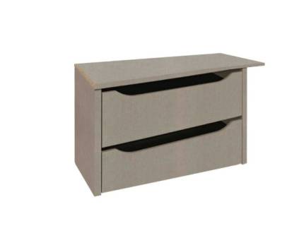 Caseta cu 2 sertare 66x39cm