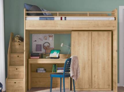 MOCHA STUDIO (nr.4) - Sistem modular cu pat supraetajat