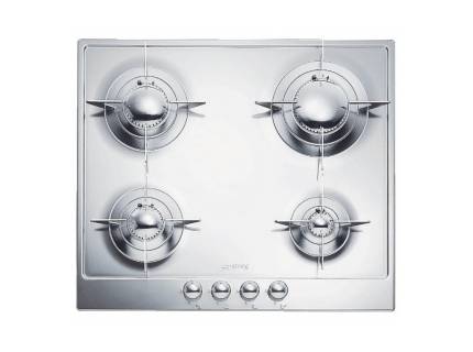 Plita incorporabila pe gaz Smeg Piano Design P64ES, 60 cm