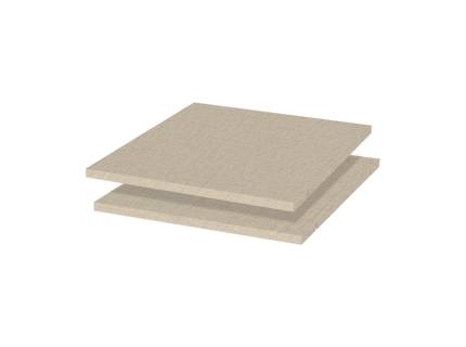 Set 2 polite 43x50cm