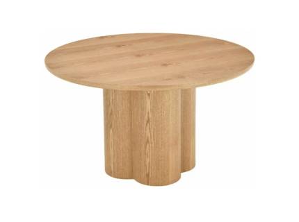 Masa ROSALIA DAB din MDF si microciment stejar 120xH74cm 