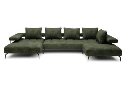 Coltar cu reglaj electric MONTELLA XL personalizabil 207x372x18cm